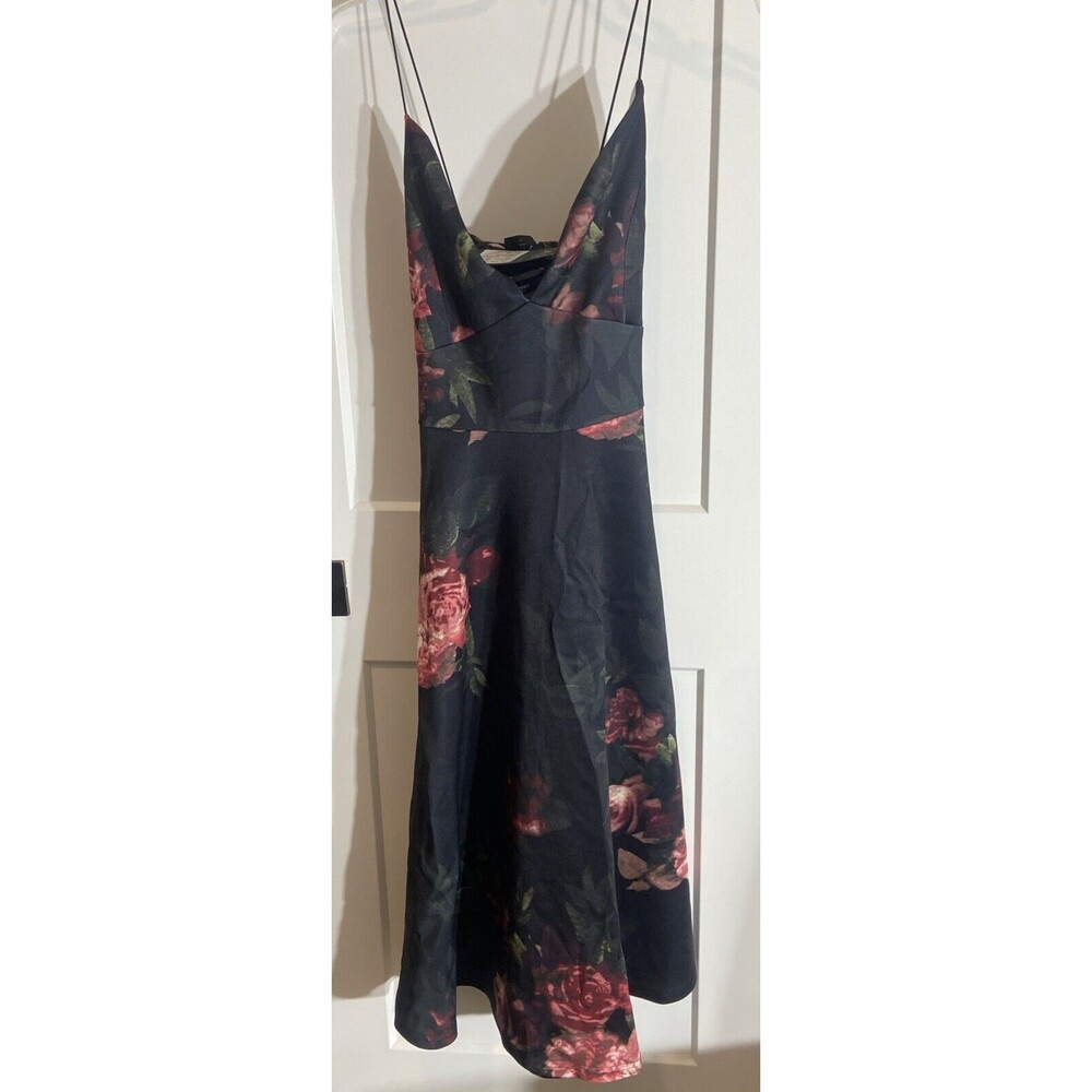 NWT Ax Paris Roses Size 14 Spaghetti Strap Dress
